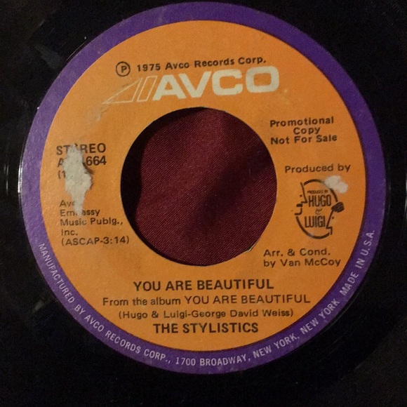 45 inch vinyl record by THE STYLISTICS from 1975 - Picture 5 of 6
